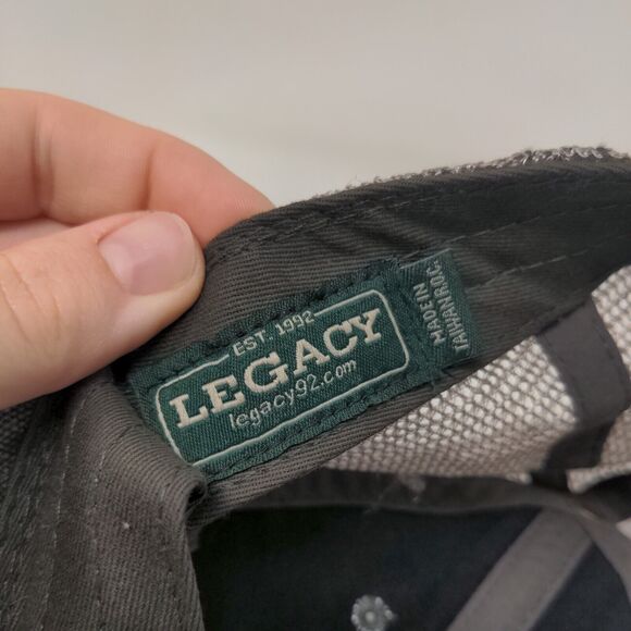 Dyna Home Solutions Snapback Mesh Back Trucker Hat Gray One Size Legacy - Picture 7 of 8